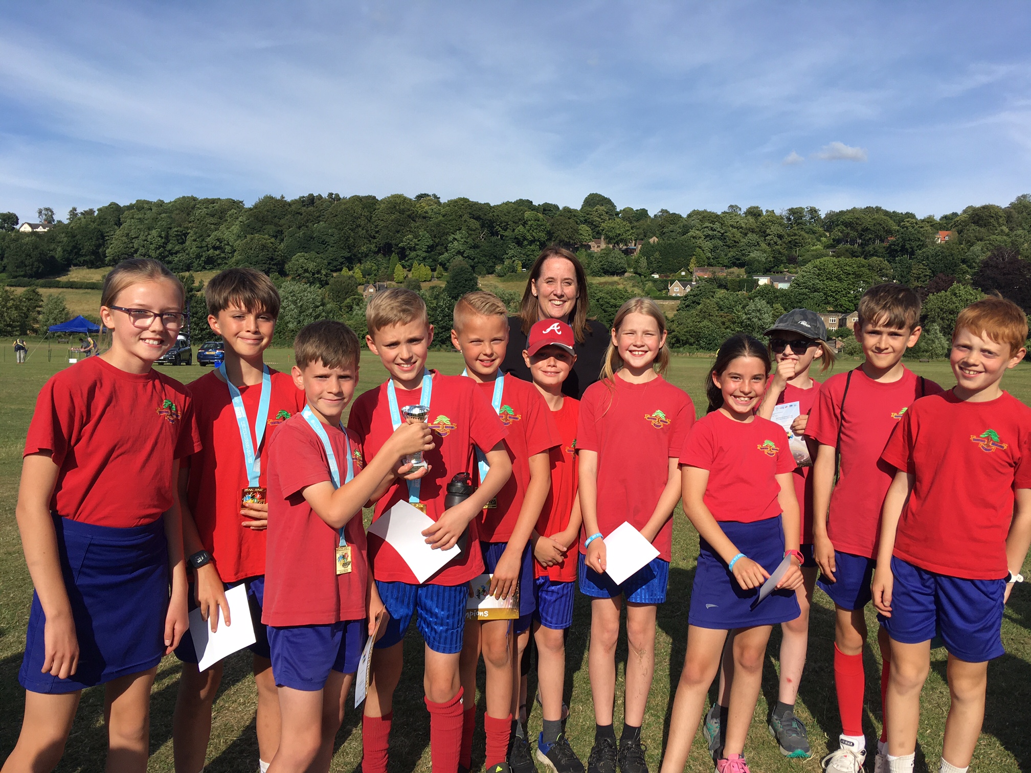 Amber Valley Primary Schools Orienteering Championships 2022 Derwent